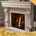 carving antique stone fireplace for outdoor